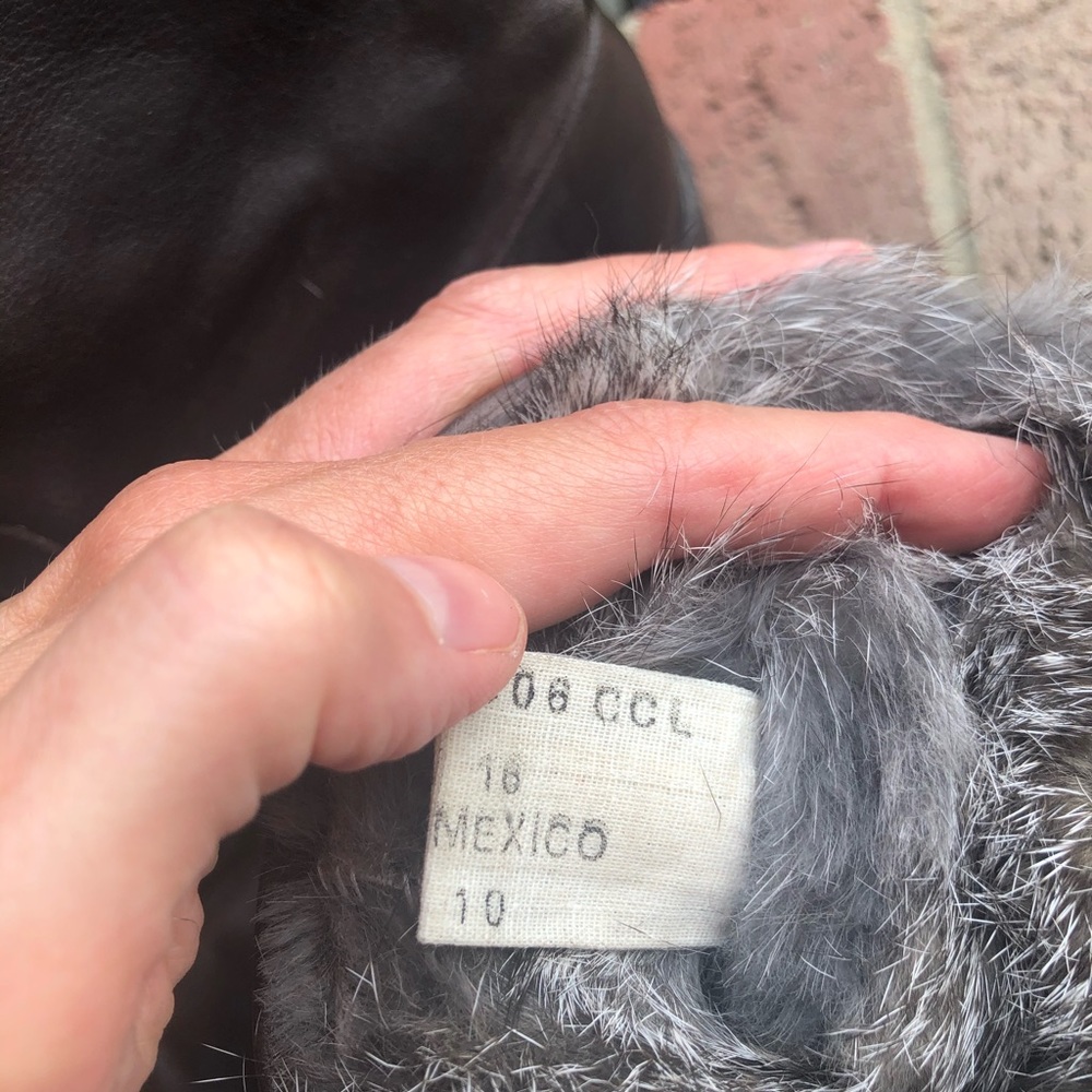 EUC  Frye Natalie RARE Mid Engineer FUR moto - Picture 14 of 15